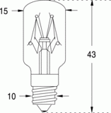 E10 15x43 130v 10w (117899)