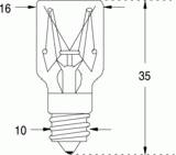 E10 16x35 12v 5w (117000)