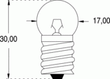 E10 17x30 4,8v 550ma xenon (115019)