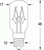 E10 17x48 260v 15w (118491)