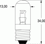 E12 ve 12x30 220v 1,6ma neon (120307)