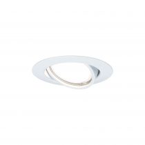 EBL Base rd orientable LED 3 niv grad 3x5W 230V GU10 51mm Blanc/métal (93426)