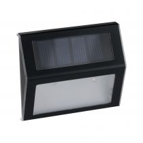 Eclairage d\'escalier Outdoor Solar  IP44 3000K Acier/plastique gris (94234)