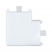 Eclairage de meubles connecteur en équerre Clever Connect Border Blanc dépoli 12 V (99964)