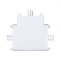 Eclairage de meubles connecteur en T Clever Connect Border Blanc dépoli 12 V (99965)