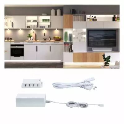 Eclairage de meubles driver Clever Connect max. 36W 12V CC avec bo�tier de distribution 8x blanc (99948)
