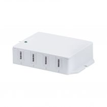 Eclairage de meubles driver Clever Connect max. 36W 12V CC avec boîtier de distribution 8x blanc (99948)