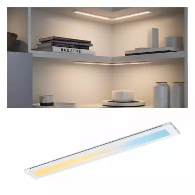 Eclairage de meubles spot Clever Connect Border 300 mm Blanc d�poli 12V 5W TunableWhite 2700 K (99962)