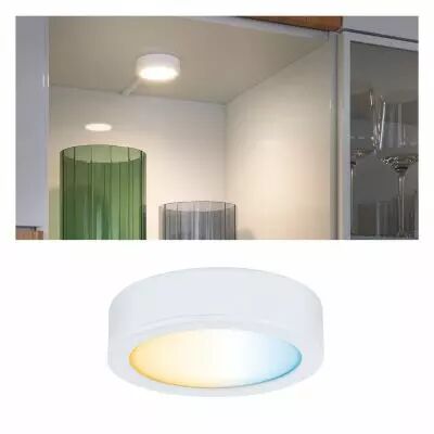 Eclairage de meubles spot Clever Connect Disc Blanc d�poli 12V 2,1W TunableWhite 2700 K (99952)