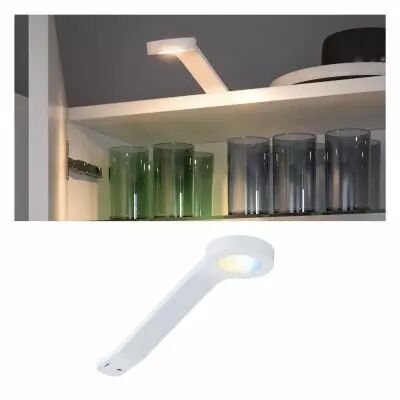 Eclairage de meubles spot Clever Connect Mike Blanc d�poli 12V 2W TunableWhite 2700 K (99949)