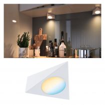 Eclairage de meubles spot Clever Connect Trigo Blanc dépoli 12V 2,1W TunableWhite 2700 K (99959)