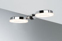 Eclairage de miroir LED Becrux IP20 4W Chrome 3000K, 350lm (70881)