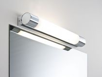 Éclairage de miroir LED Orgon IP44 7,5W 440mm Chrome/blanc avec prise (79712 )