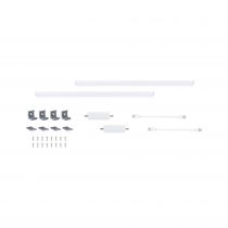 Éclairage sous-meubles LED Inline 2x4W 350x26mm 2x350lm 24V  Blanc dépoli