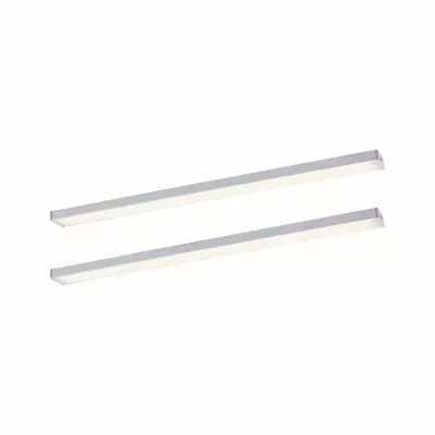 �clairage sous-meubles LED Inline 2x4W 350x26mm 2x350lm 24V  Chrome mat