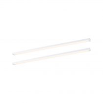 Éclairage sous-meubles LED Inline 2x6W 550x26mm 2x500lm 24V  Blanc dépoli