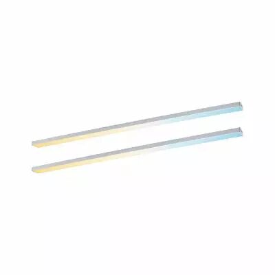 �clairage sous-meubles LED Inline 2x6W 550x26mm 2x500lm 24V  Chrome mat