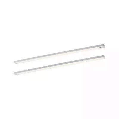 �clairage sous-meubles LED Inline Kit de 2 2x6W 550x26mm 2x500lm 24V  Chrome mat