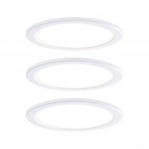 Eclairage sous-meubles LED Pukk 3x3,5W 65mm 3x300lm 230V rond Blanc (99989)