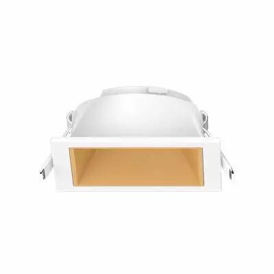 ECLAT CCT II COLLERETTE BASSE LUM CARRE/CARRE BLC + INTER DORE (100289)