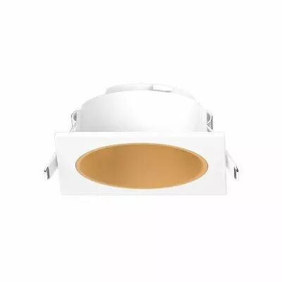 ECLAT CCT II COLLERETTE BASSE LUM CARRE/ROND BLC + INTER DORE (100286)