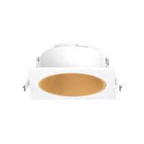 ECLAT CCT II COLLERETTE BASSE LUM CARRE/ROND BLC + INTER DORE (100286)
