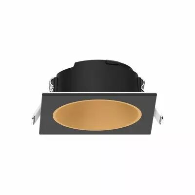 ECLAT CCT II COLLERETTE BASSE LUM CARRE/ROND NOIR + INTER DORE (100293)