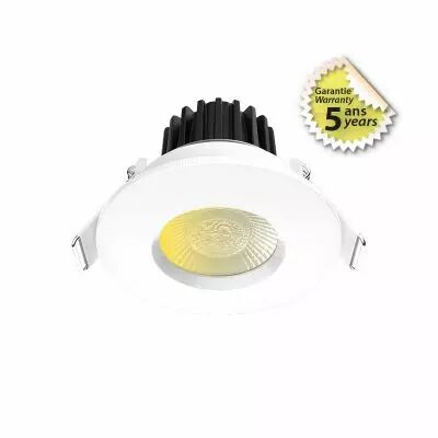 ECLAT CCT II SPOT FIXE 60� 8W 2700/3000/4000 IP65 DIM 5ANS (100793)