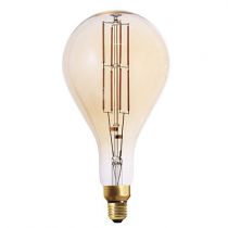 Eco-Watts - Ampoule gante LED filament 315mm 8W E27 2000K 700Lm dimmable Ambre (998976)