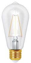Ecowatts - Edison Filament LED 4W E27 2700K 400Lm Claire (998668)