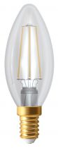 Ecowatts - Flamme C35 Filament LED 4W E14 2700K 420Lm Claire (998658)