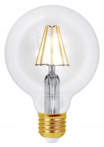 Ecowatts - Globe G95 Filament LED 8W E27 4000K 1055Lm Claire (998671)