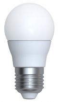 Ecowatts - Sphérique G45 (2pcs) LED 270° 5.5W E27 2700K 470Lm Opaline (998646)
