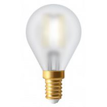 Ecowatts - Sphérique G45 Filament LED 4W E14 2700K 400Lm Mat (998661)