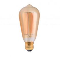 Edison - Bulbe Filament LED 2W E27 2100K 250lm ambrée (715992)
