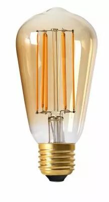 Edison Filament LED 4W E27 2100K 320Lm Dimmable Ambr�e (715993)
