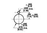 Embase jack 6,35 stereo double coupure