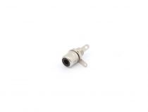 Embase rca femelle - nickelee - noir (CA055B)