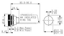 Embase rj45 etanche ip68 standard