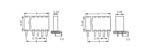 Embase vert2,54 1x10 etames