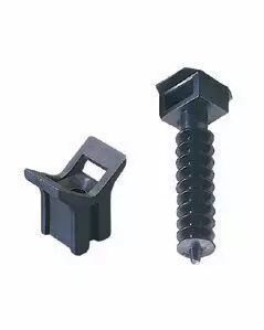 Embases pour la fixation de colliers pour ext�rieur - � cheville