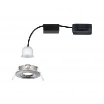 Encastré LED Nova mini fixe IP44 1x4W 2700 K Acier brossé 230V (94300)