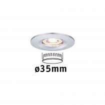 Encastré LED Nova mini fixe IP44 1x4W 2700 K Chrome 230V (94302)