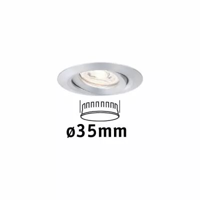 Encastr� LED Nova mini orientable 1x4W 2700 K Alu tourn� 230V (94296)