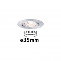 Encastré LED Nova mini orientable 1x4W 2700 K Alu tourné 230V (94296)