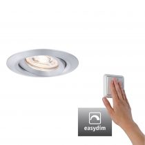 Encastré LED Nova mini Plus EasyDim orientable 1x4,2W 2700 K Alu 230V (92974)