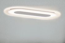 Encastré LED Whirl ovale 8W Alu Satin gradable\n (92908)