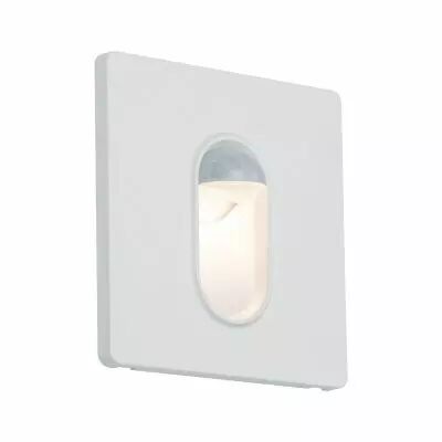 Encastr� mural carr� 2,7 W 2700 K Blanc avec d�tecteur de mouvement (92923 )