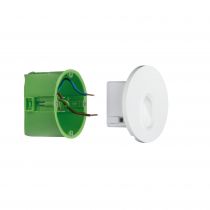 Encastré mural rond 1,7 W 2700 K Blanc  (92924 )