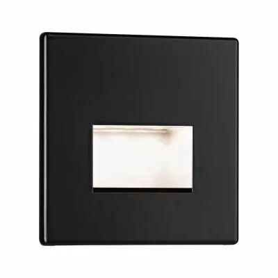 Encastr� mural Special Edge carr� LED 1x1,1W 230V Noir (93094)